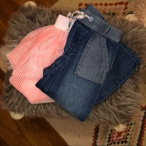 2T Jeans & Skirt duo